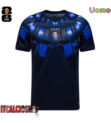 Uruguay Seconda Maglia Mondiali 2026 Manica Corta